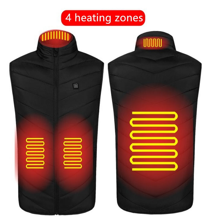 Electric Heated Vest™ | Washable Usb Charging