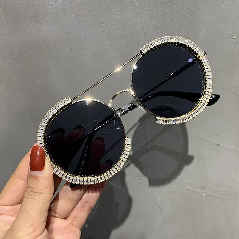 Fashion Retro Round Sunglasses