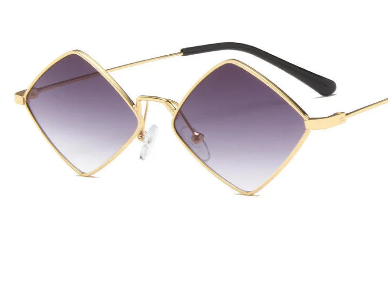 Retro Style Diamond Sunglasses 90s