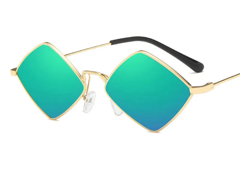 Retro Style Diamond Sunglasses 90s