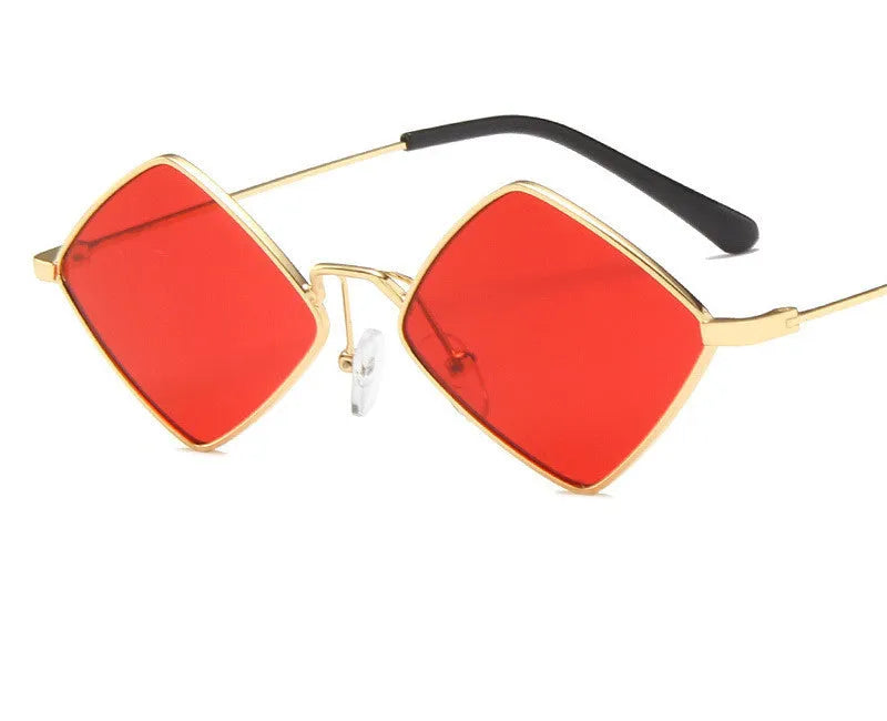 Retro Style Diamond Sunglasses 90s