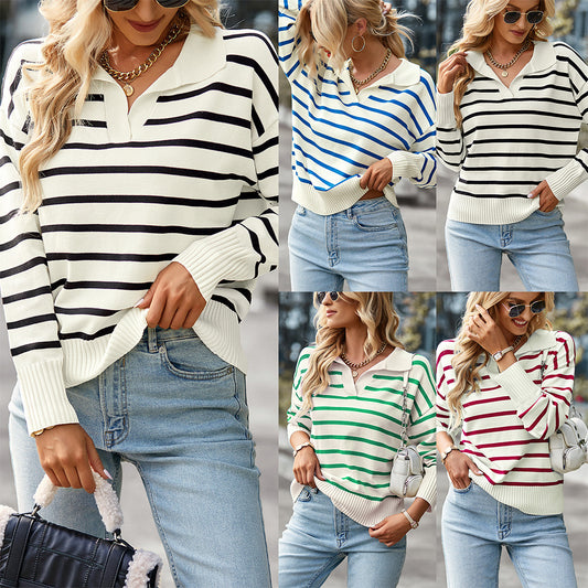 Regatta Striped Long Sleeve Pullover