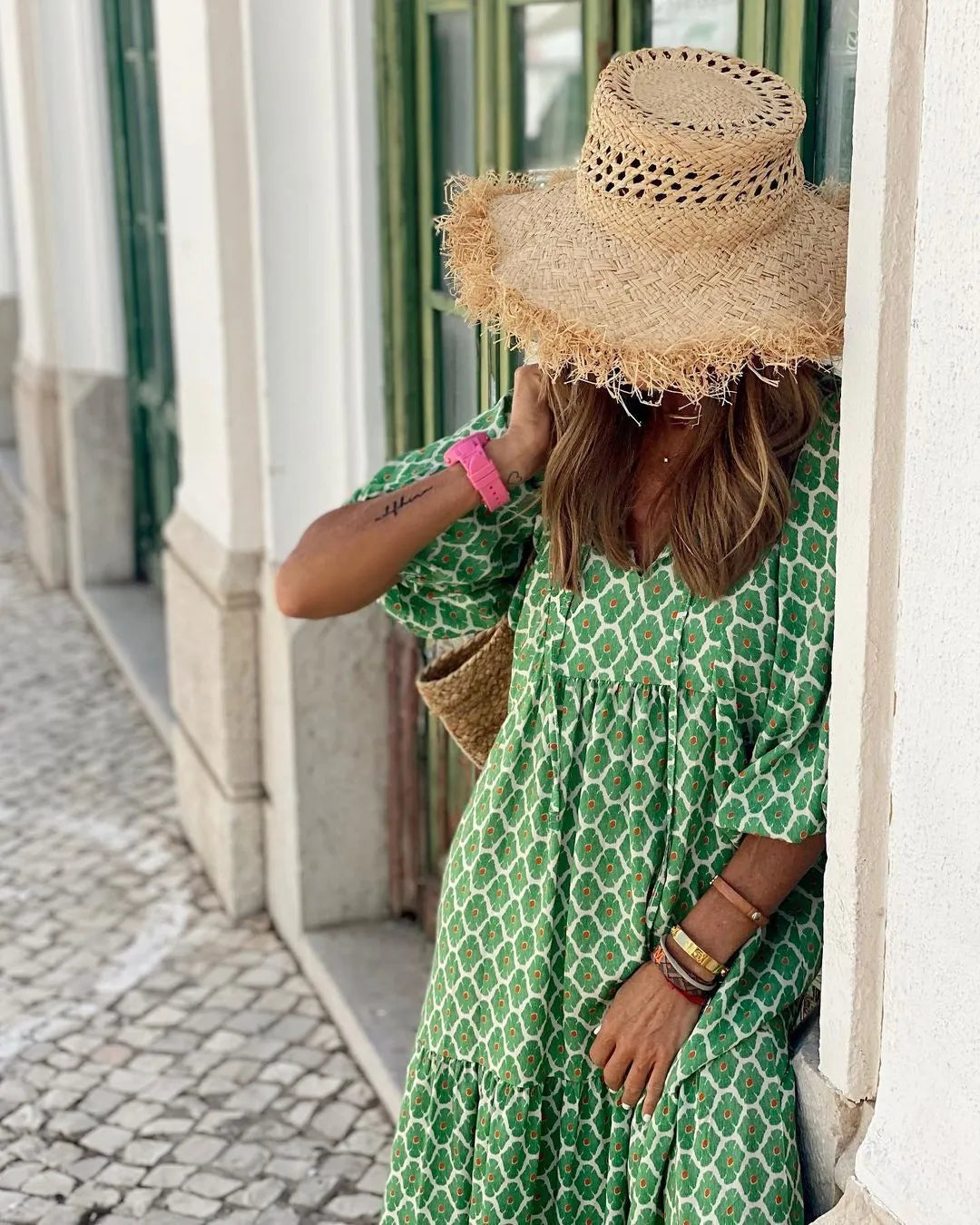 Summer Bohemian Dress Elegant