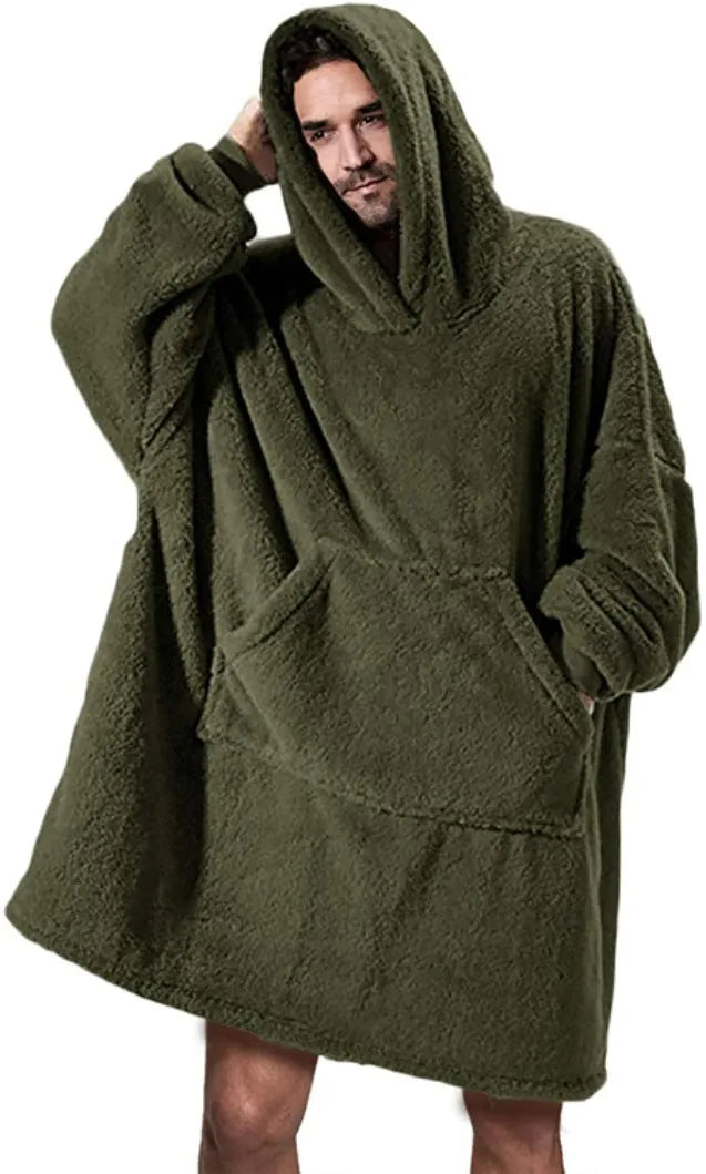 Hoodie Sweatshirt With Big Pockets