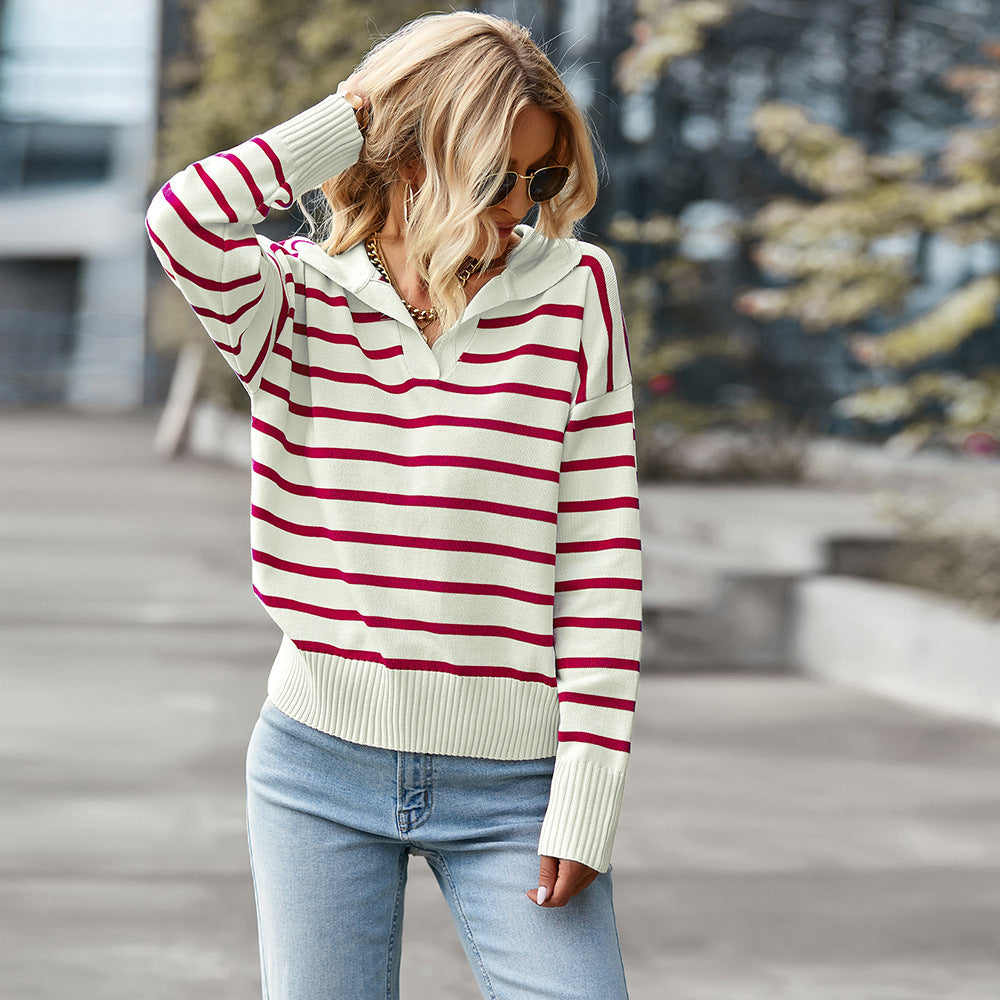 Regatta Striped Long Sleeve Pullover