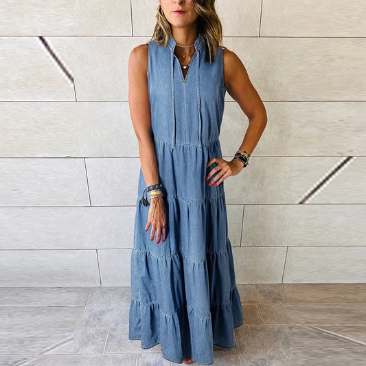 DenimRetro™ Dress | Premium quality, cotton