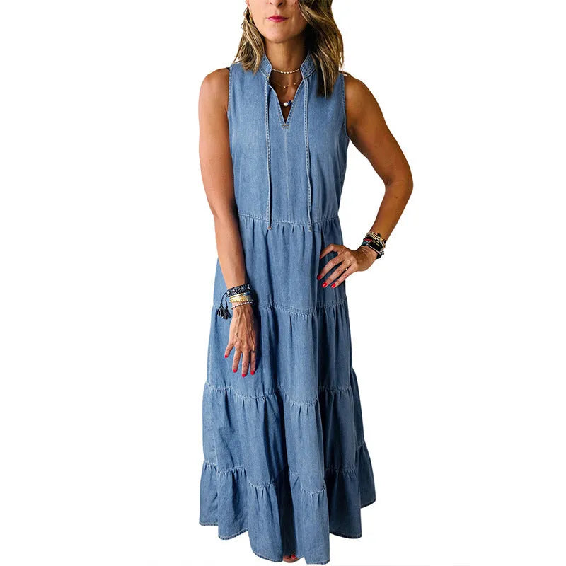 DenimRetro™ Dress | Premium quality, cotton