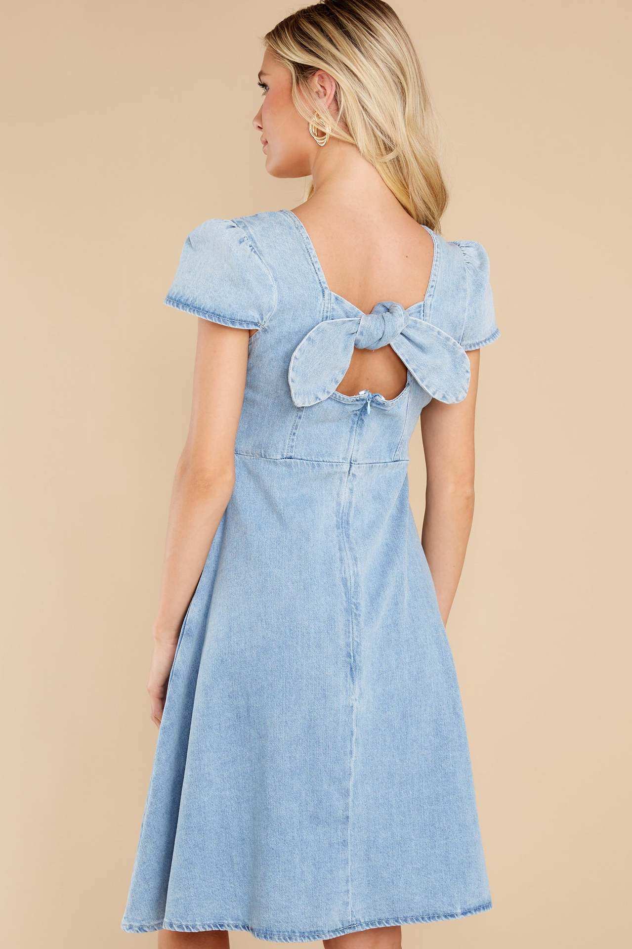 Washed Denim Dress | Exclusive Cotton dress