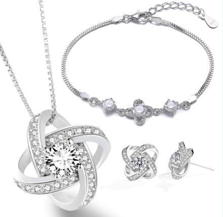 925 Sterling Silver Necklace For Women Forever Heart™| ⭐⭐⭐⭐⭐ - Aspire Shop