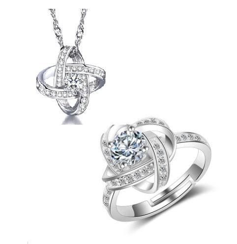 925 Sterling Silver Necklace For Women Forever Heart™| ⭐⭐⭐⭐⭐ - Aspire Shop