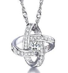 925 Sterling Silver Necklace For Women Forever Heart™| ⭐⭐⭐⭐⭐ - Aspire Shop