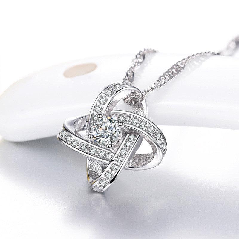 925 Sterling Silver Necklace For Women Forever Heart™| ⭐⭐⭐⭐⭐ - Aspire Shop