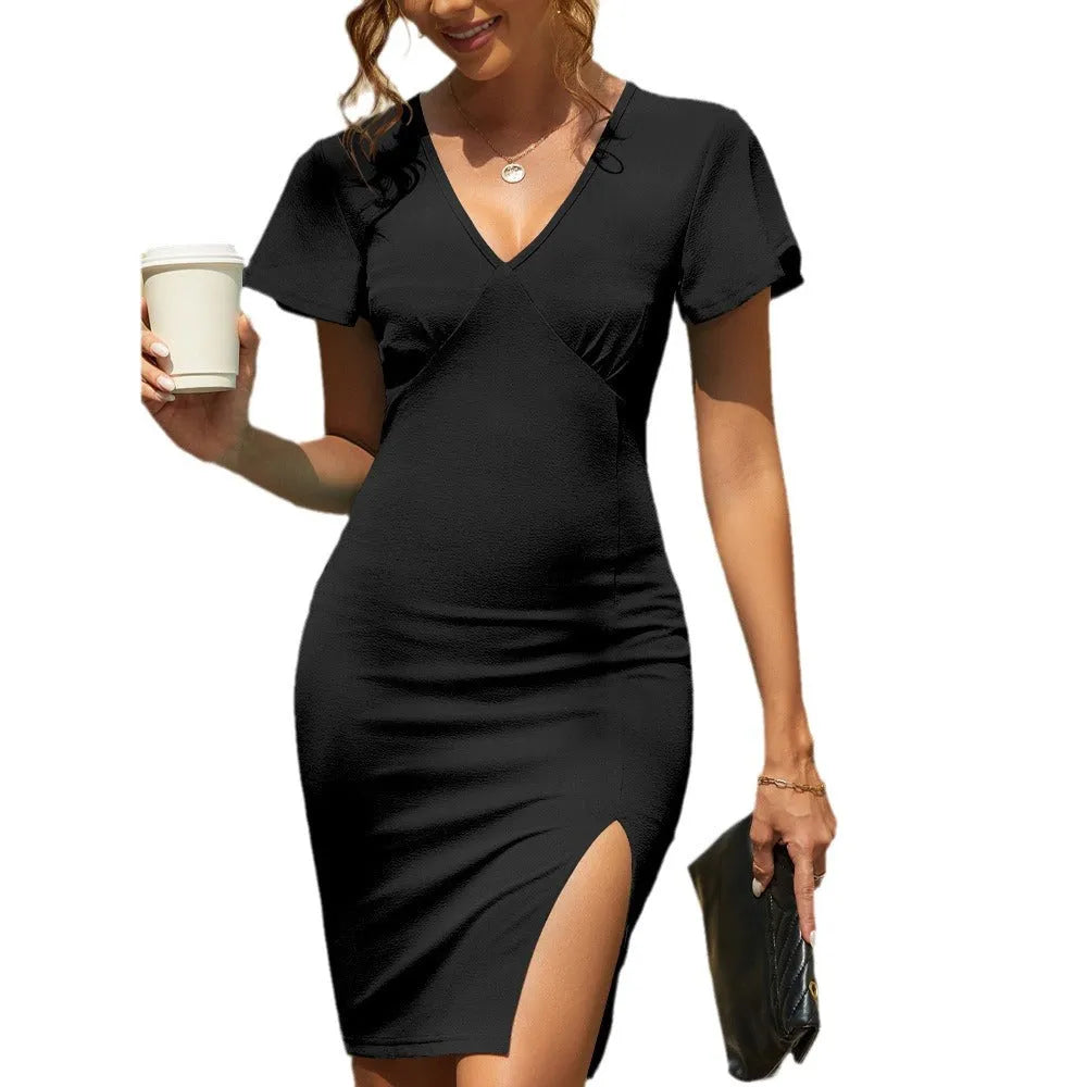 LaDress™ Knitted V-neck