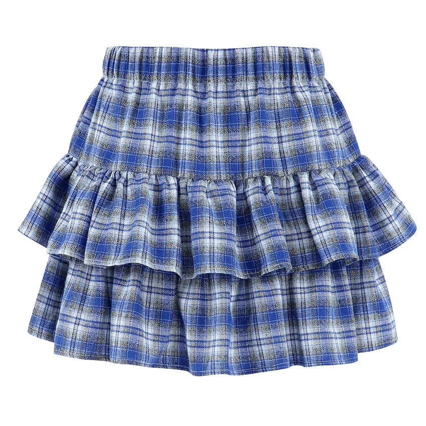 Blue Cotton Skirt