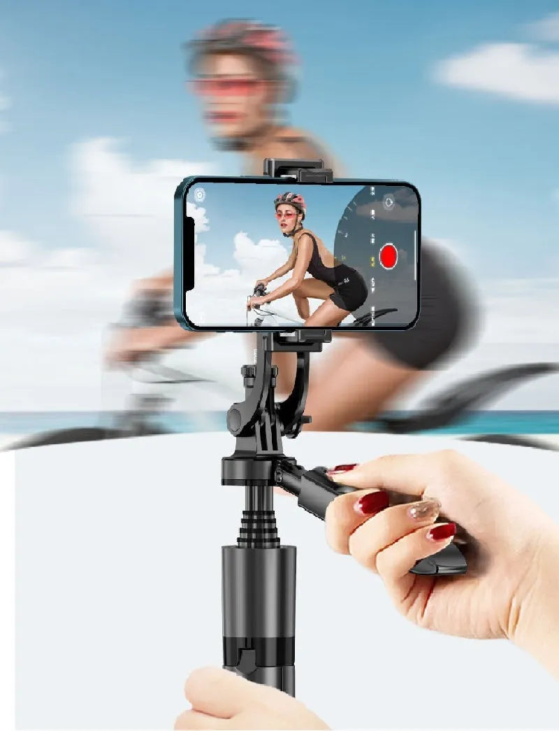 360 Gimbal | Auto Face Tracking Gimbal AI Smart Gimbal Face Tracking Auto Phone Holder For Smartphone Video Vlog Live Stabilizer Tripod