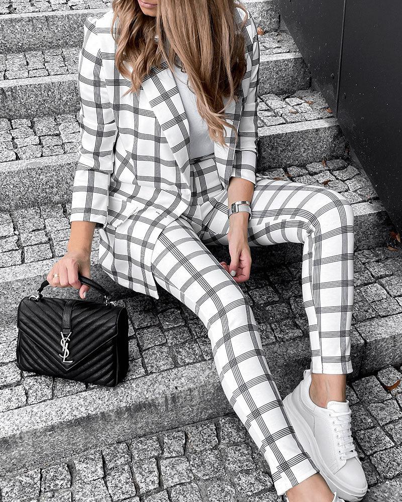 Blocked Suit Trousers™ 😍| Cotton ladies suit, Comfortable ⭐⭐⭐⭐⭐ - Aspire Shop