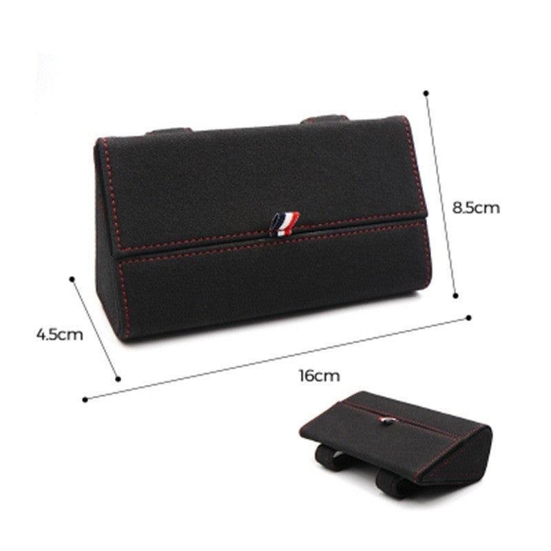 Car Glasses Case Genuine Leather Sunglasses - Aspire Shop