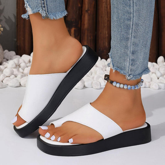 Clip Toe Flat Slippers Summer - Aspire Shop