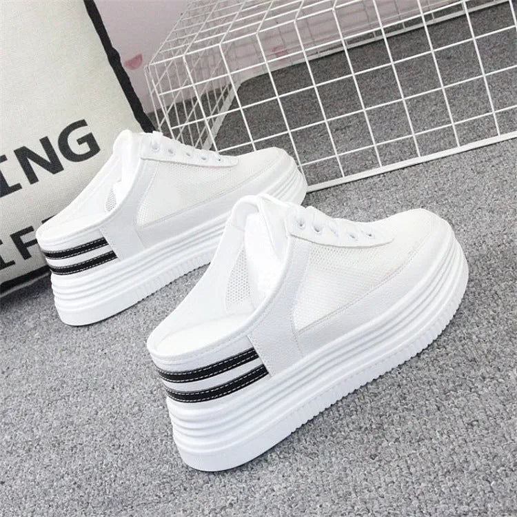 White sneakers