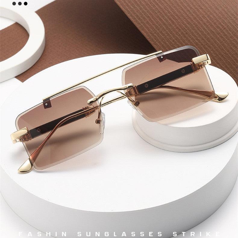 Double Beam Square Sunglasses - Aspire Shop