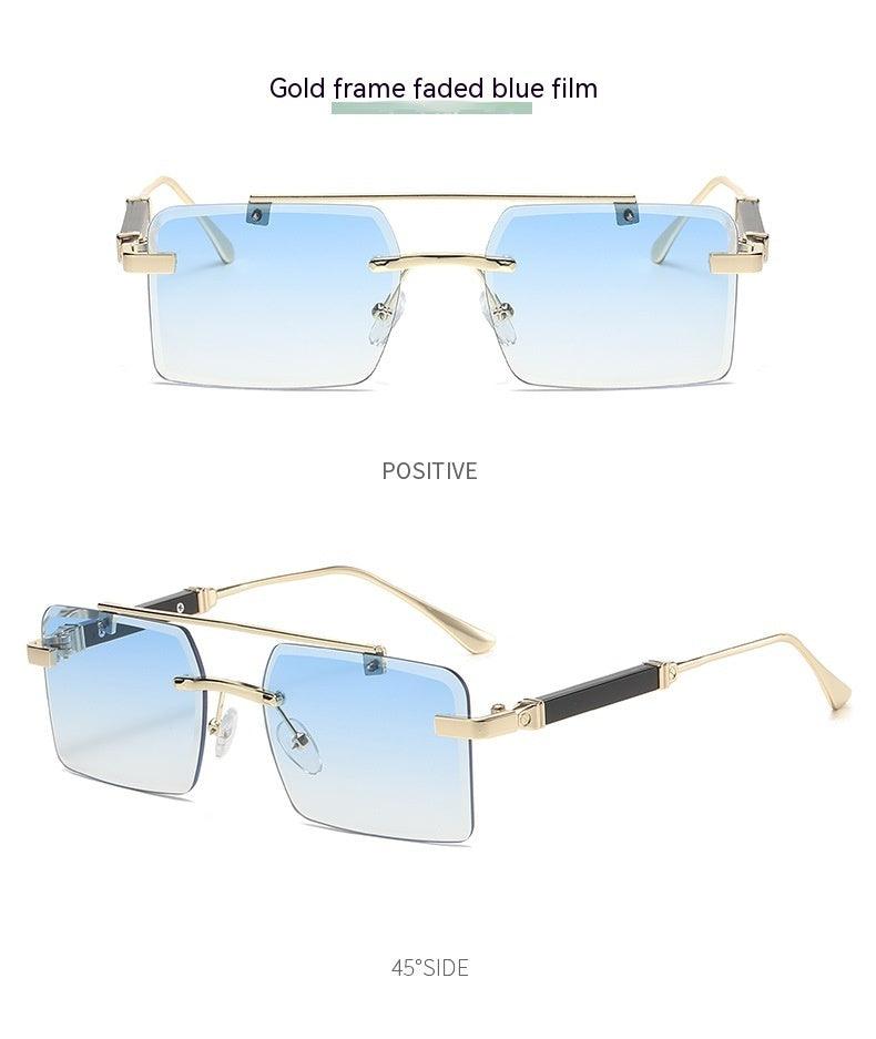 Double Beam Square Sunglasses - Aspire Shop