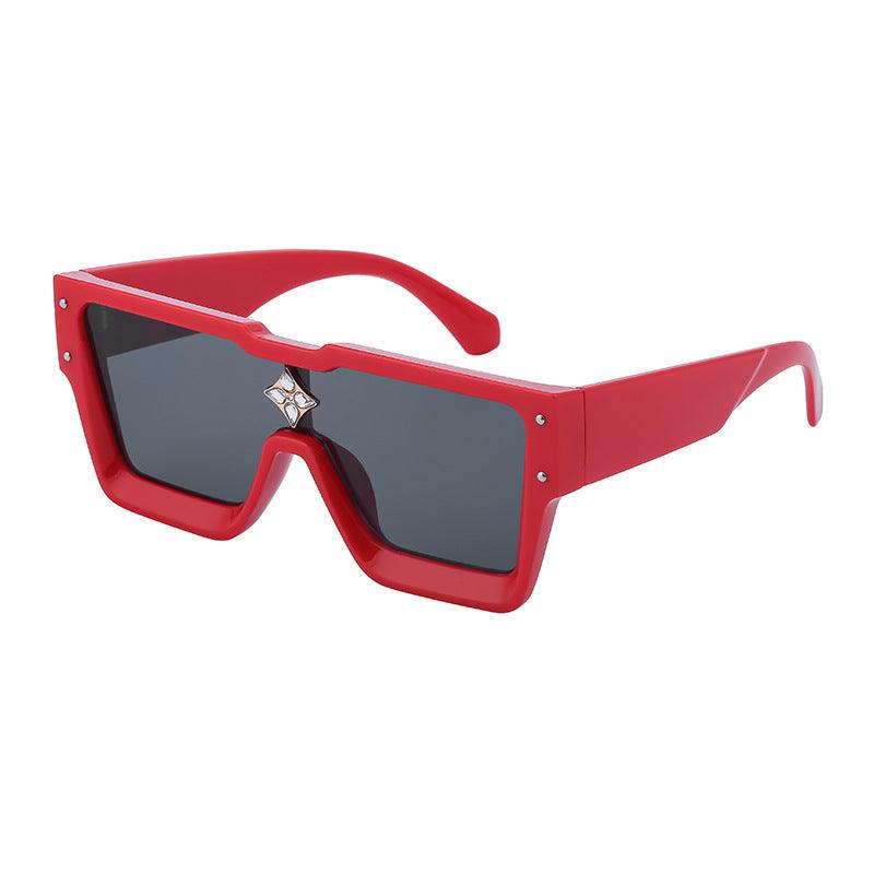 European And American Women's Large Frame Sunglasses - Aspire Shop