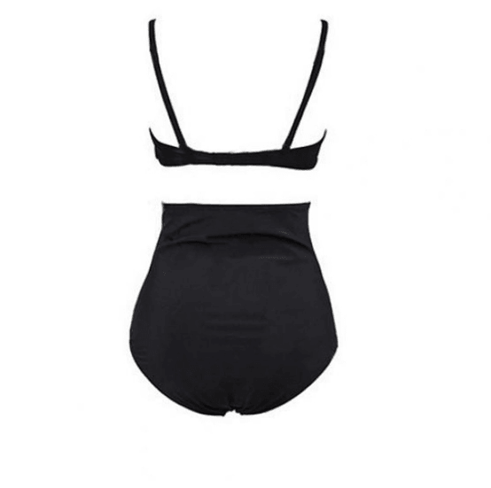 ExclusaMonroe™ | Maillot de bain taille haute rétro noir ⭐⭐⭐⭐⭐ - Aspire Shop