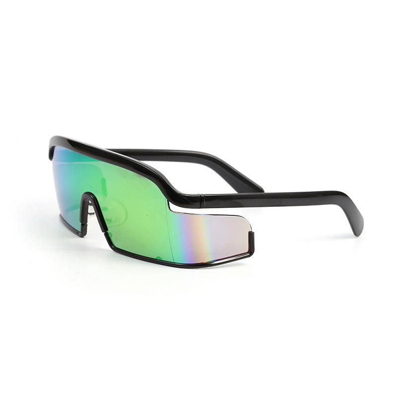 Fashion Large Rim Colorful Sunglasses - Aspire Shop