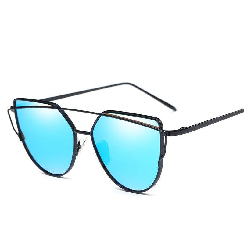 Female Vintage Gold Sunglasses - Aspire Shop