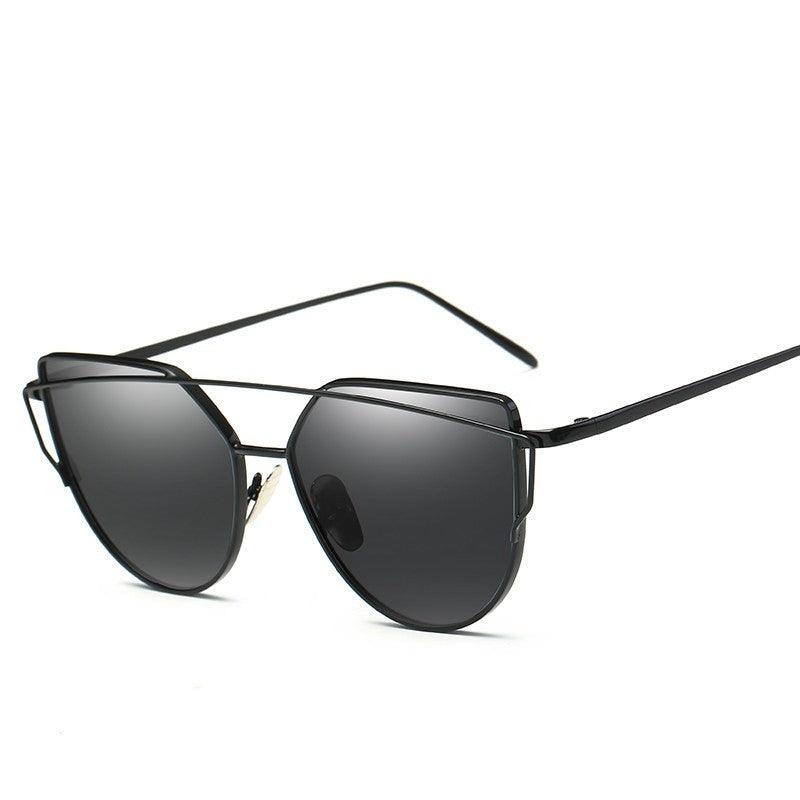 Female Vintage Gold Sunglasses - Aspire Shop