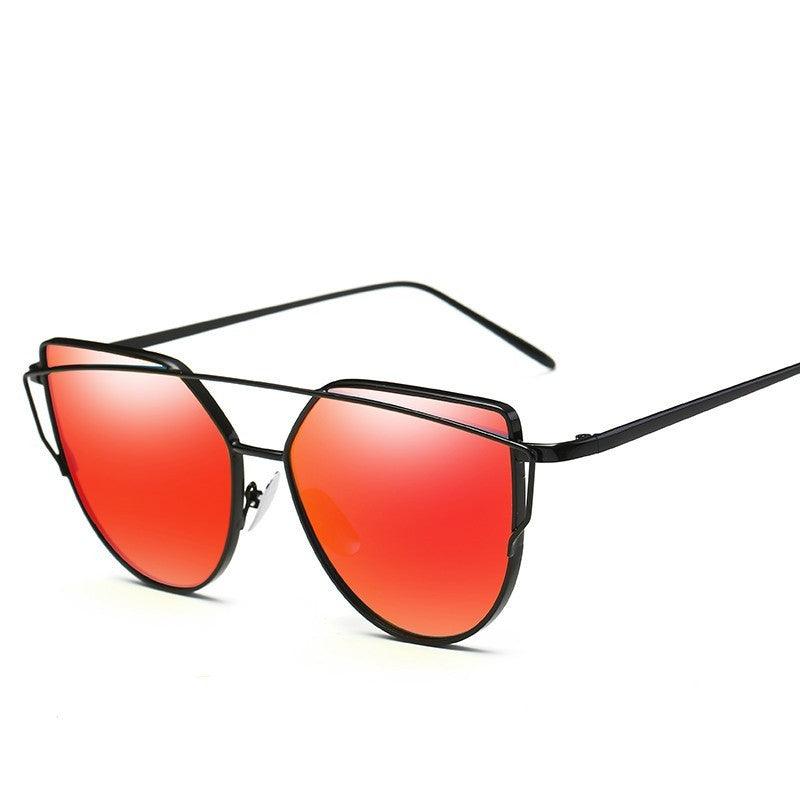 Female Vintage Gold Sunglasses - Aspire Shop