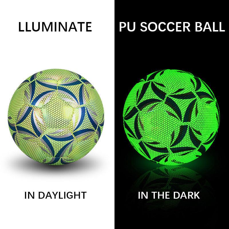 Fluoriscent Soccer Ball™ | Become a sporthero! Football Glowing Training Ball - Aspire Shop