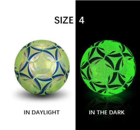 Fluoriscent Soccer Ball™ | Become a sporthero! Football Glowing Training Ball - Aspire Shop