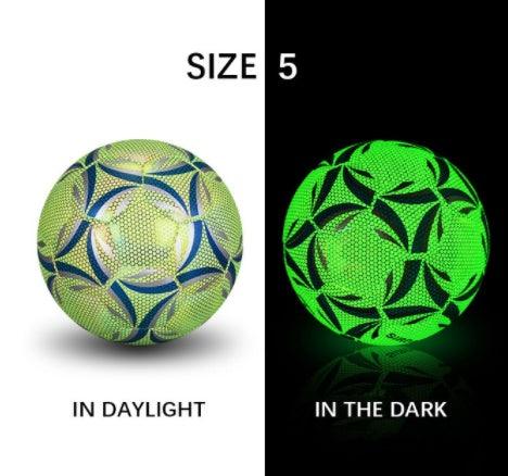 Fluoriscent Soccer Ball™ | Become a sporthero! Football Glowing Training Ball - Aspire Shop