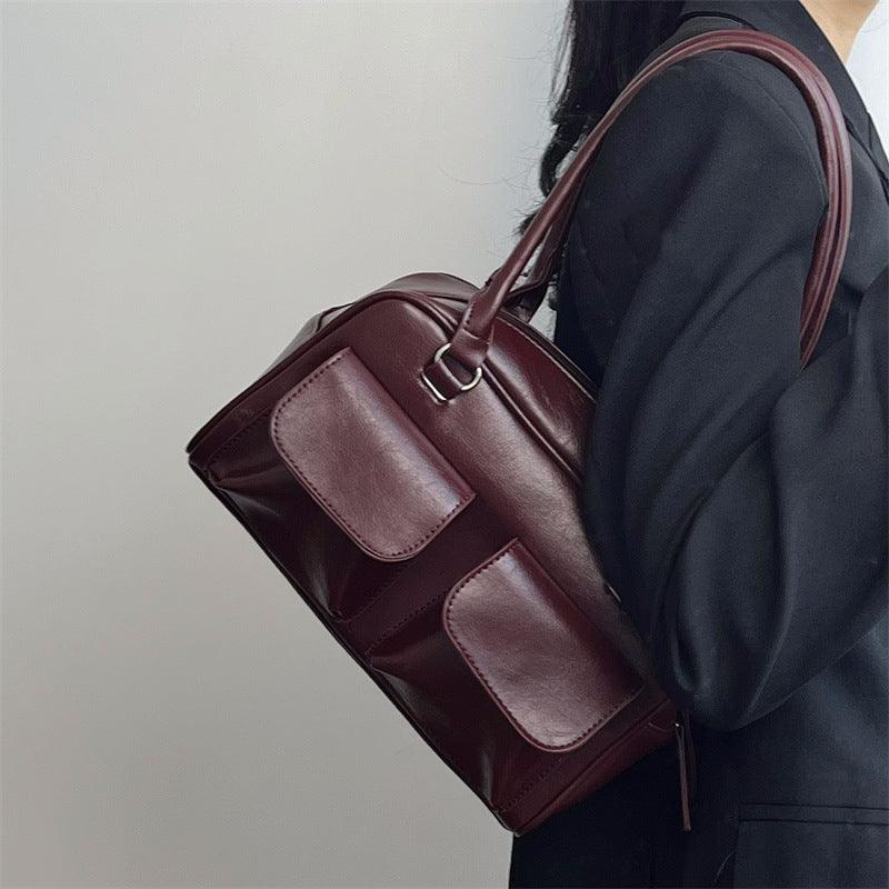 Large Retro Shoulder Bag - Aspire Shop