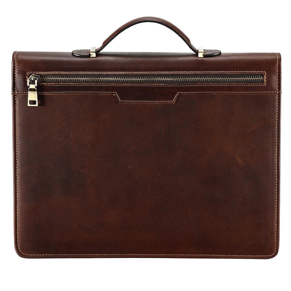 Leather 13.3 Inch Laptop Bag | Vintage style Briefcase | High quality leather - Aspire Shop