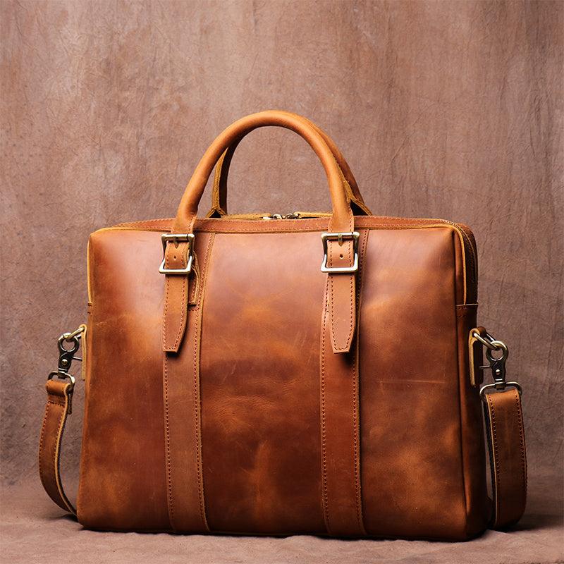 Leather bag | 15 inch laptop bag - Aspire Shop