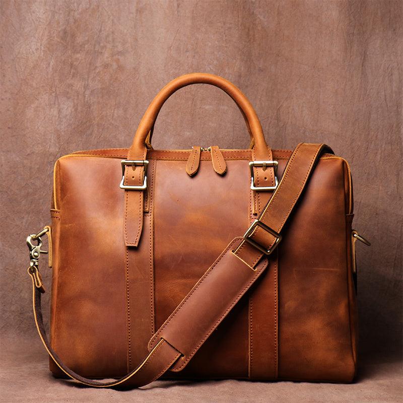 Leather bag | 15 inch laptop bag - Aspire Shop