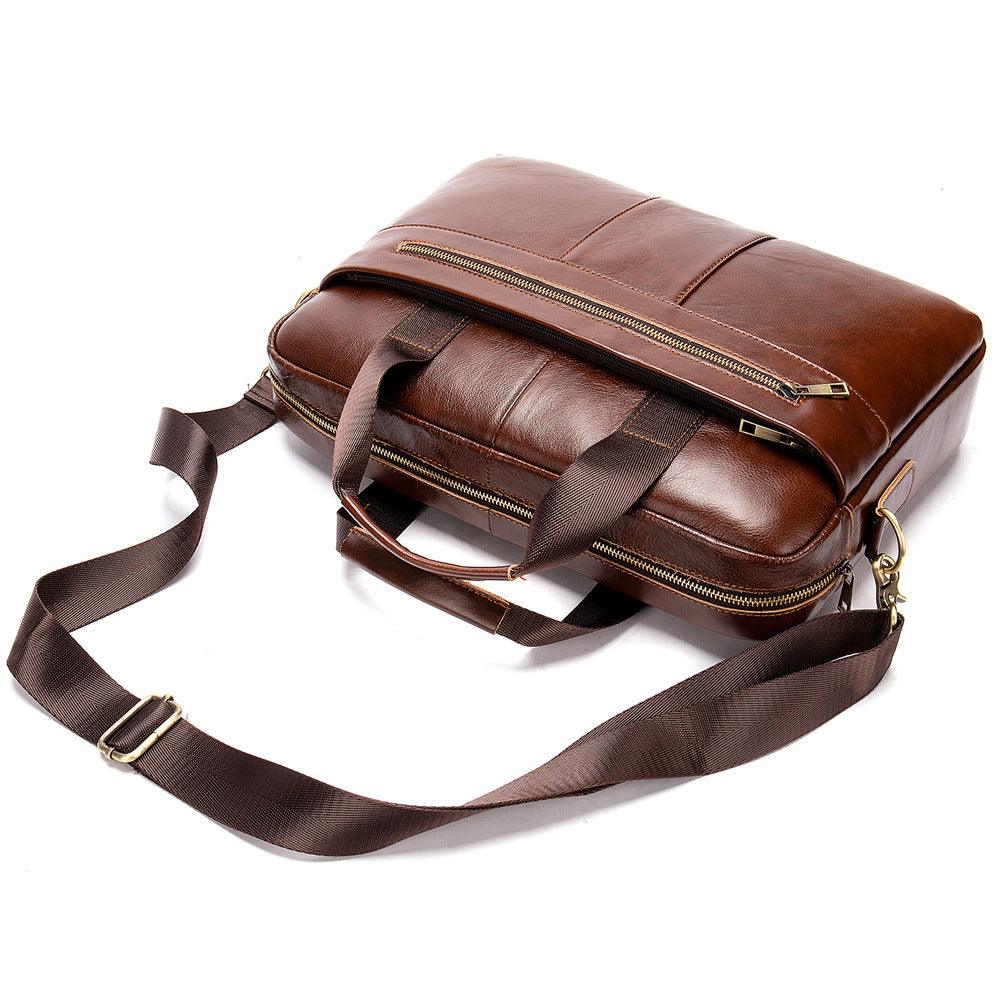 Leather Briefcase - Aspire Shop