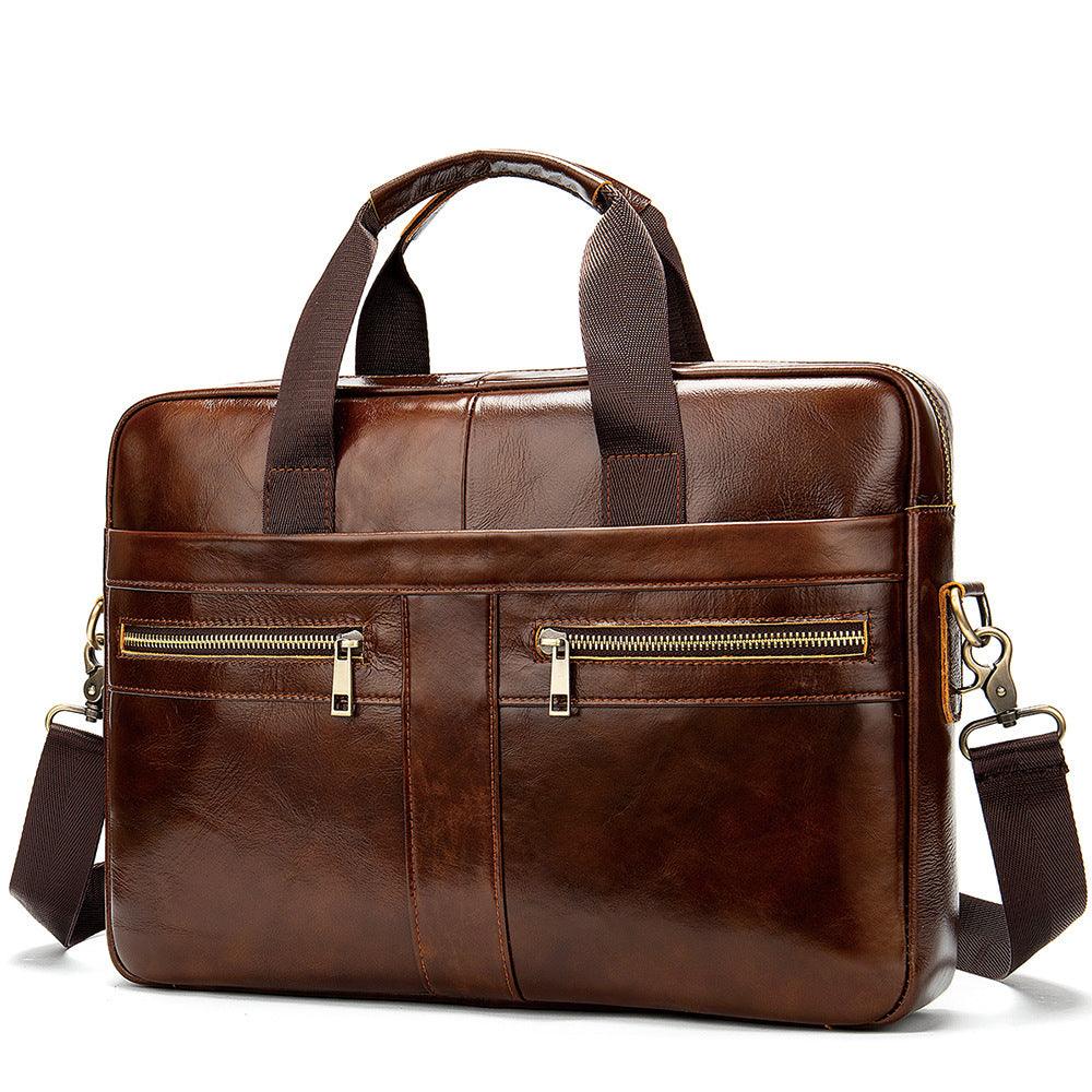 Leather Briefcase - Aspire Shop