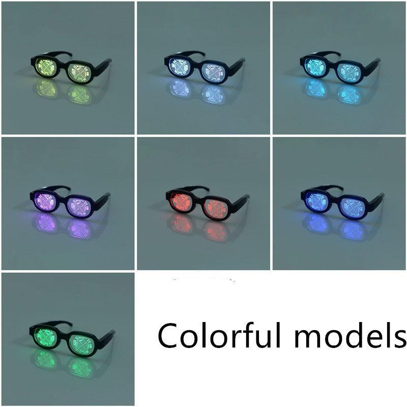 Luminous Glasses 7-color Led Sunglasses - Aspire Shop