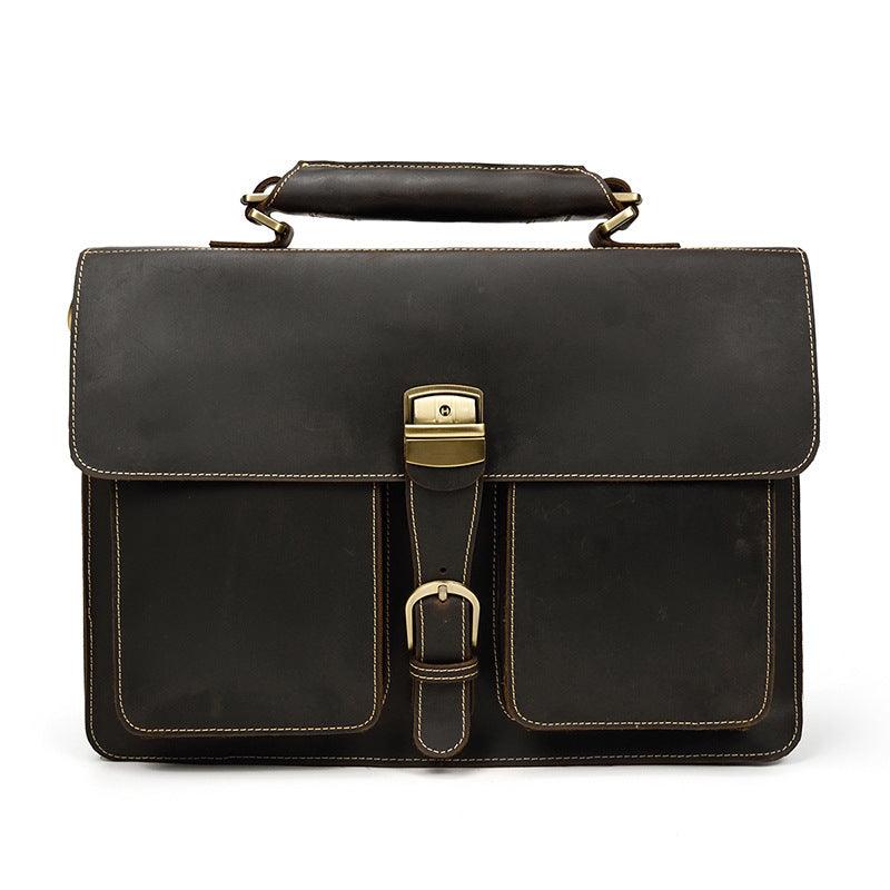 Men's leather briefcase - Aspire Shop