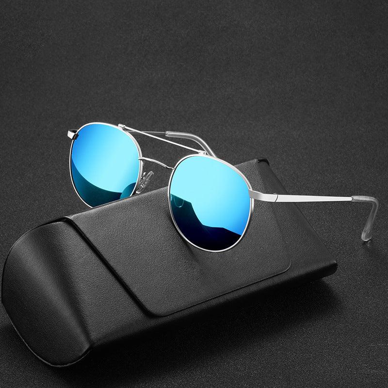 Metal Frame Double Bridge Sunglasses Polarized - Aspire Shop