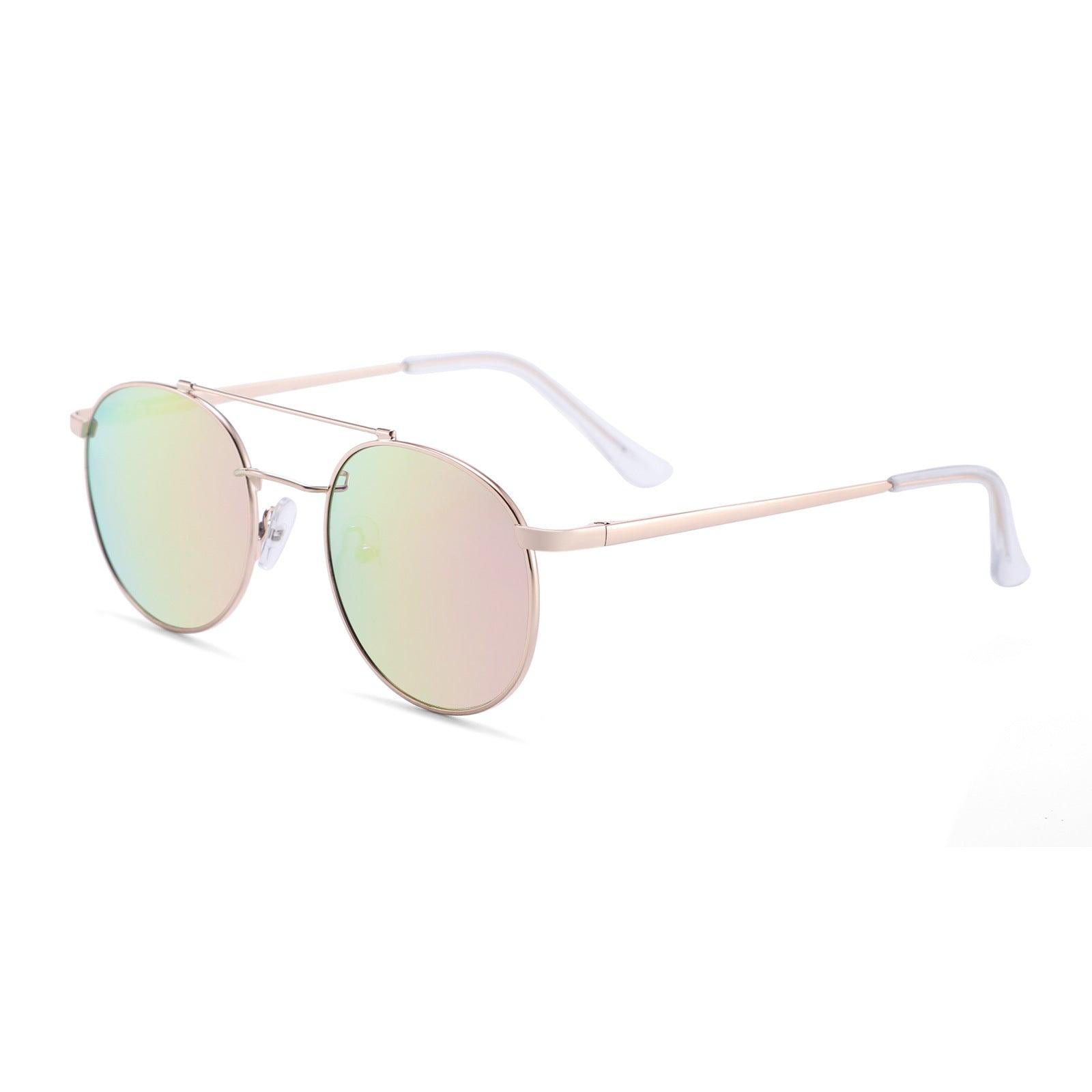 Metal Frame Double Bridge Sunglasses Polarized - Aspire Shop