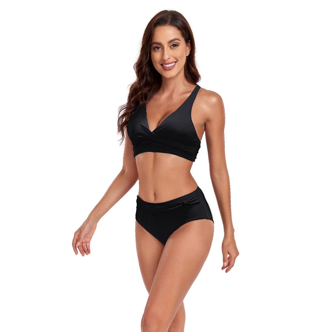 New Beach Split Swimsuit Summer Lady Sexy Halter Bikini - Aspire Shop