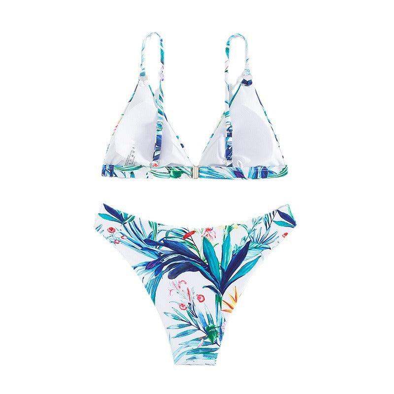 New Floral Triangle Cup Bikini - Aspire Shop