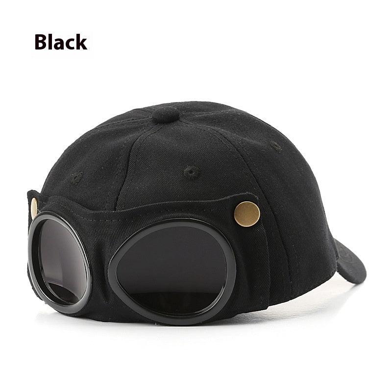 Pilot Hat Personalized Glasses Peaked Cap - Aspire Shop