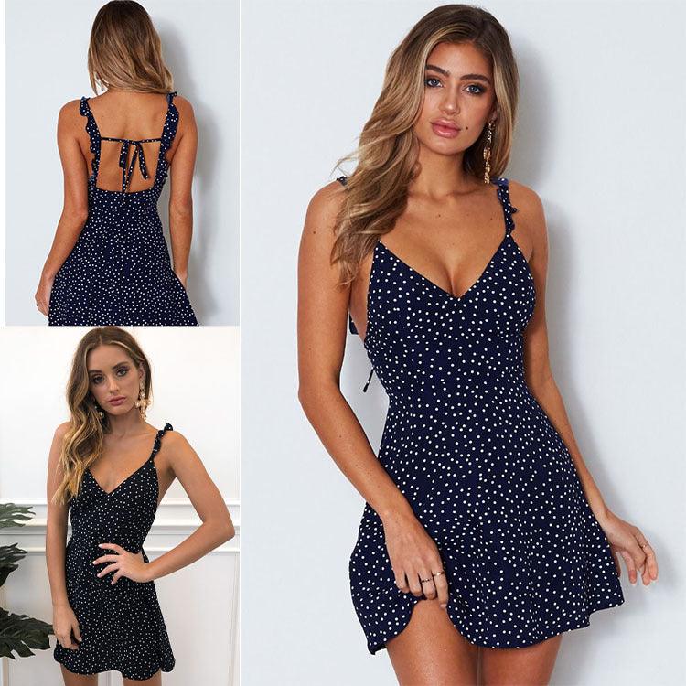 Polka-dot SummerDress™ | ⭐⭐⭐⭐⭐ - Aspire Shop