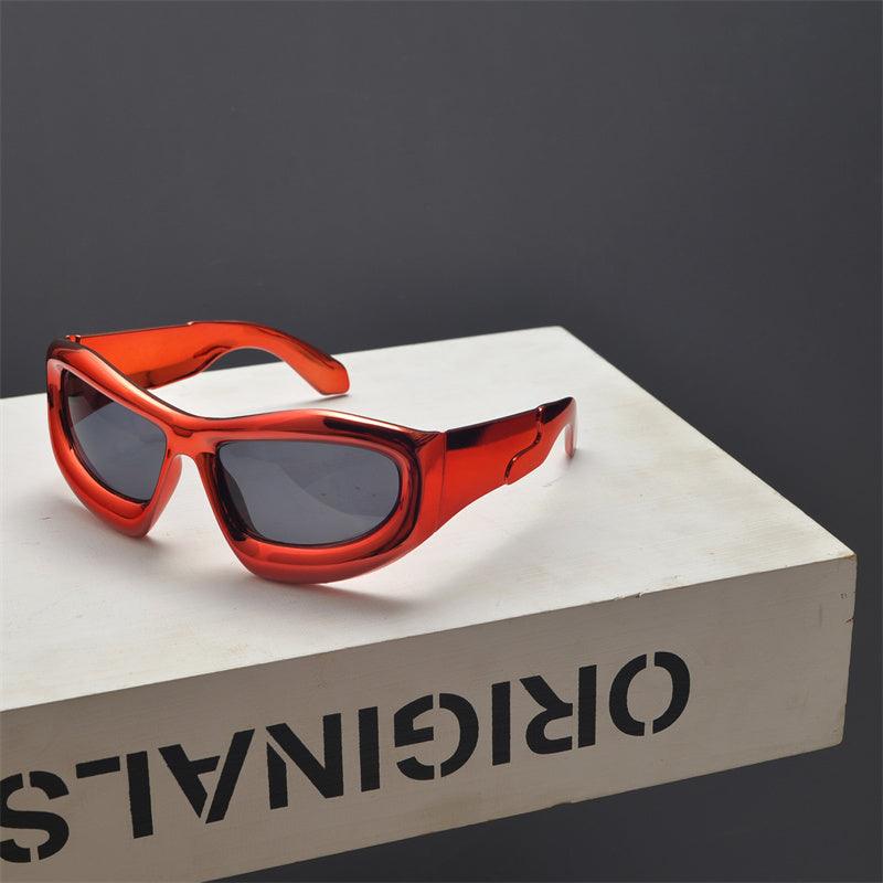 Retro Electroplating Future Sunglasses - Aspire Shop