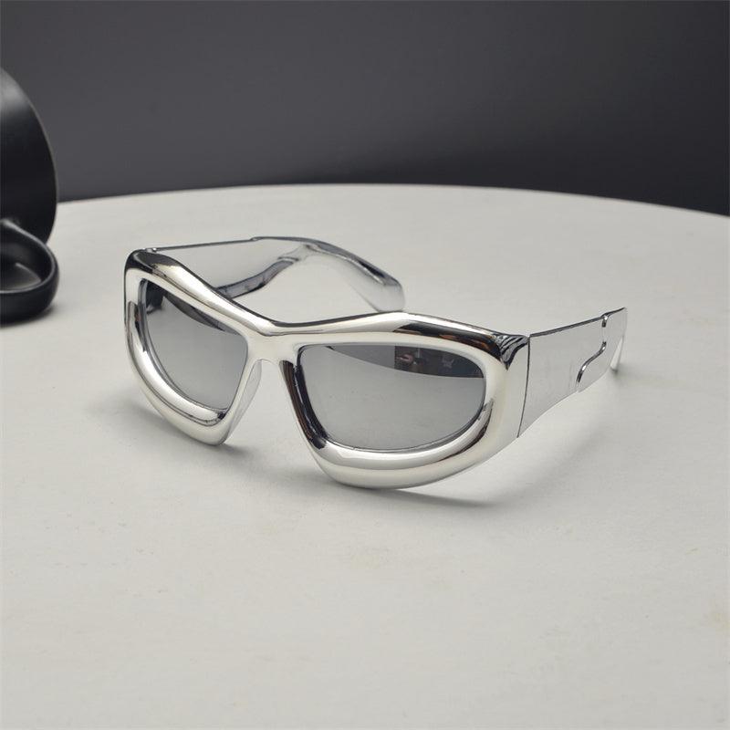 Retro Electroplating Future Sunglasses - Aspire Shop